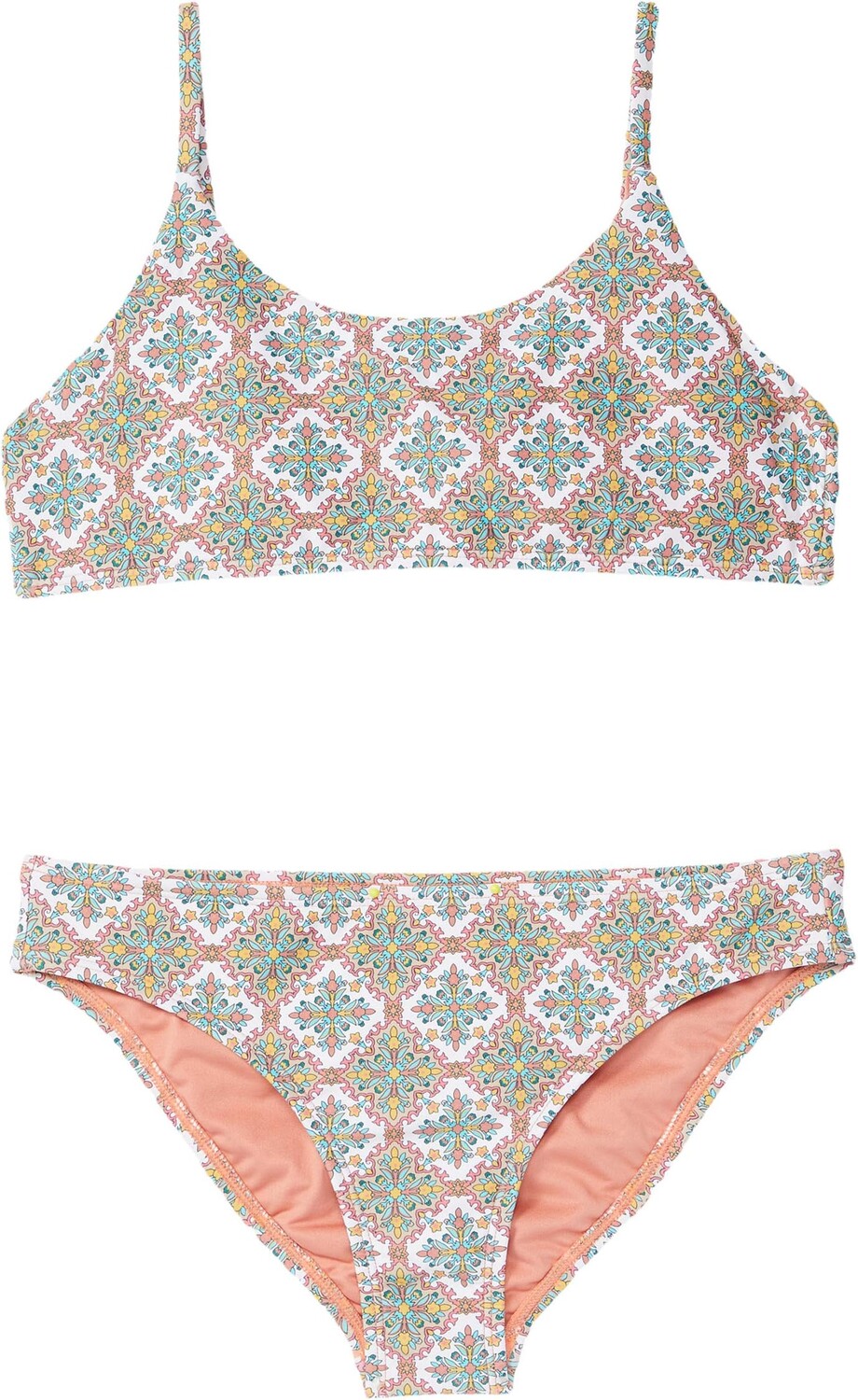 

Купальник O'Neill Kids Alexa Tile Bralette Set, цвет Canyon Clay