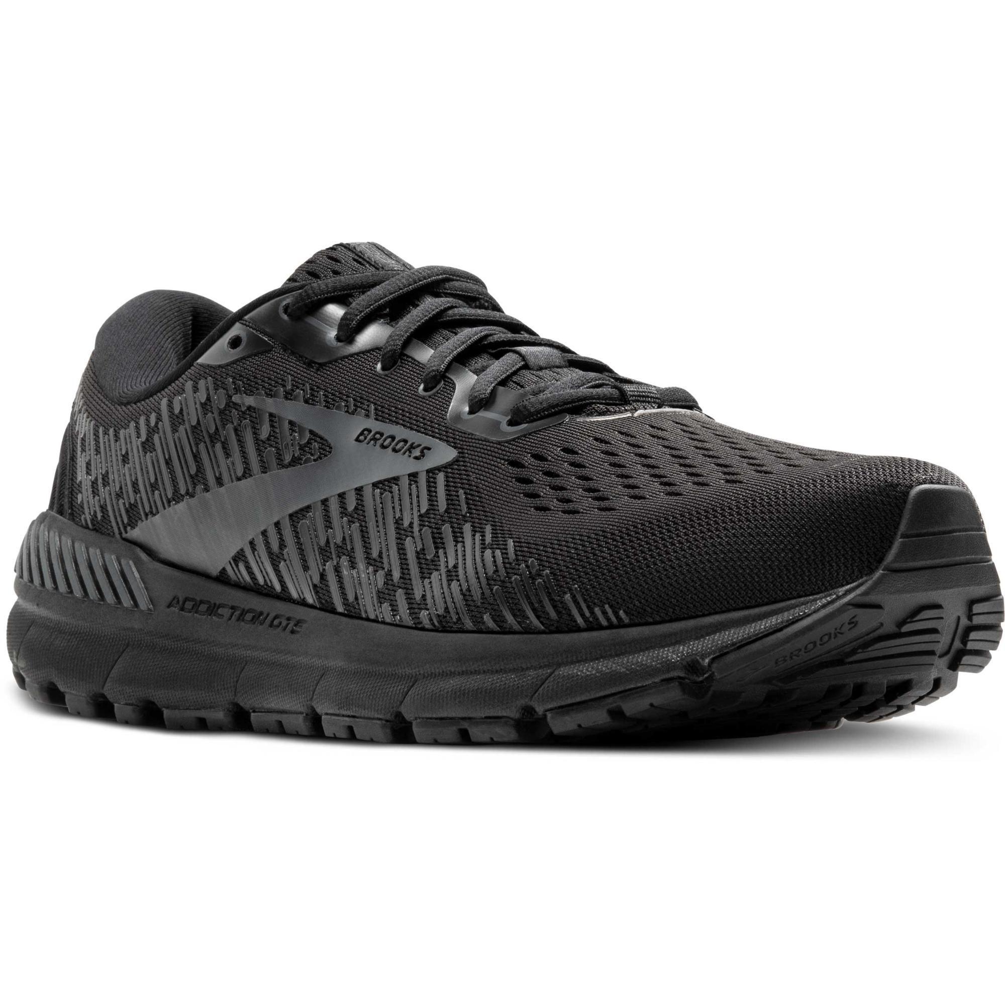 Мужские беговые кроссовки Addiction GTS 15 Extra Wide Brooks, Black/Black/Ebony — фото 2