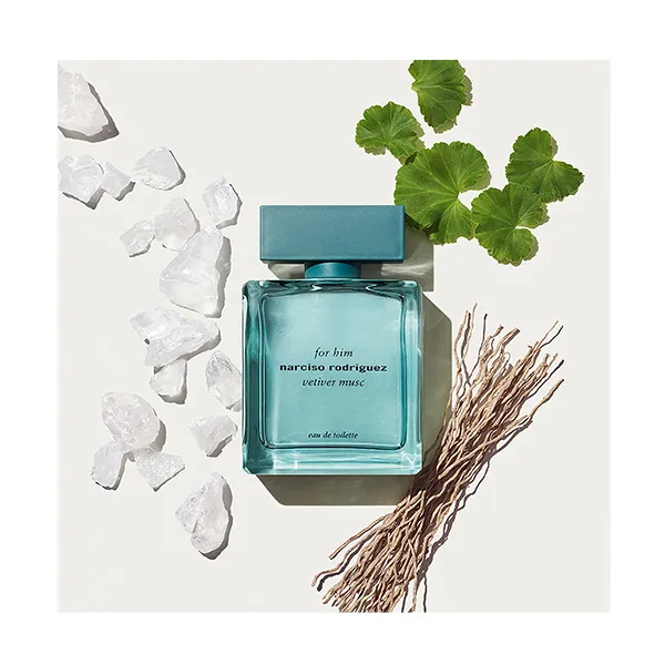 Туалетная вода для мужчин Narciso For Him Vetiver Musc Narciso Rodriguez, 50 ml — фото 3