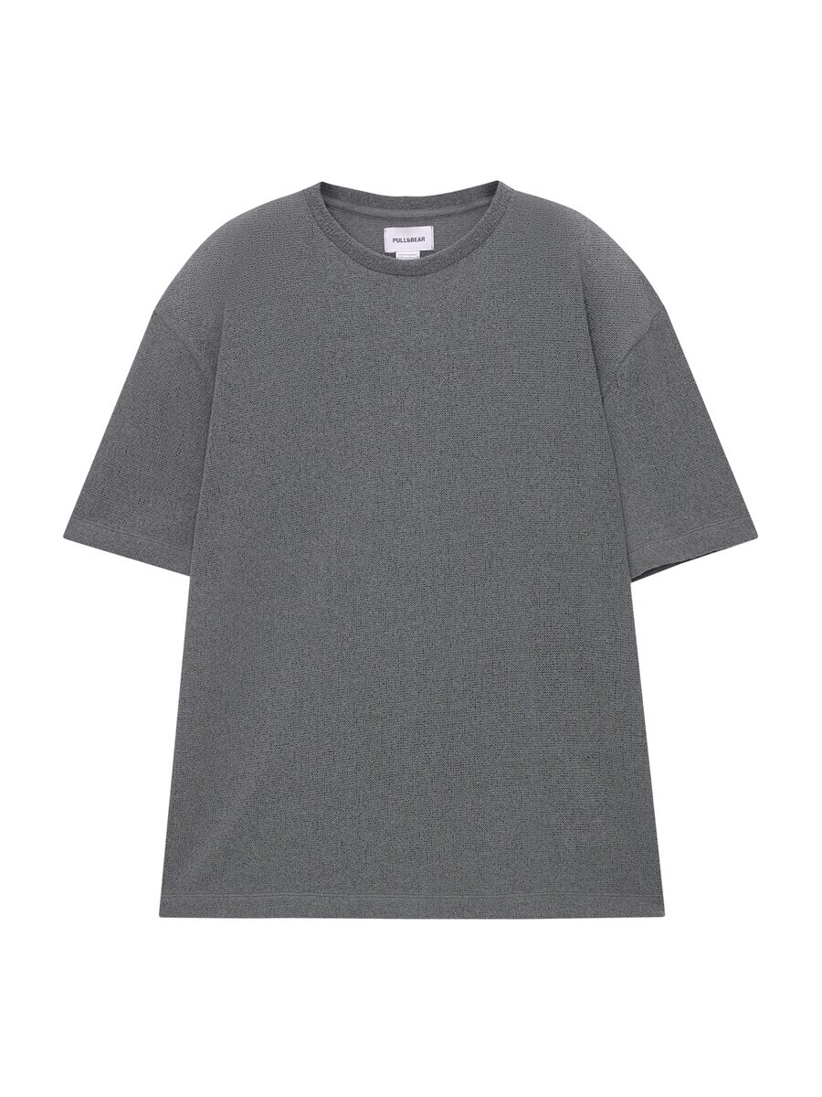 

Футболка Pull&Bear, темно-серый