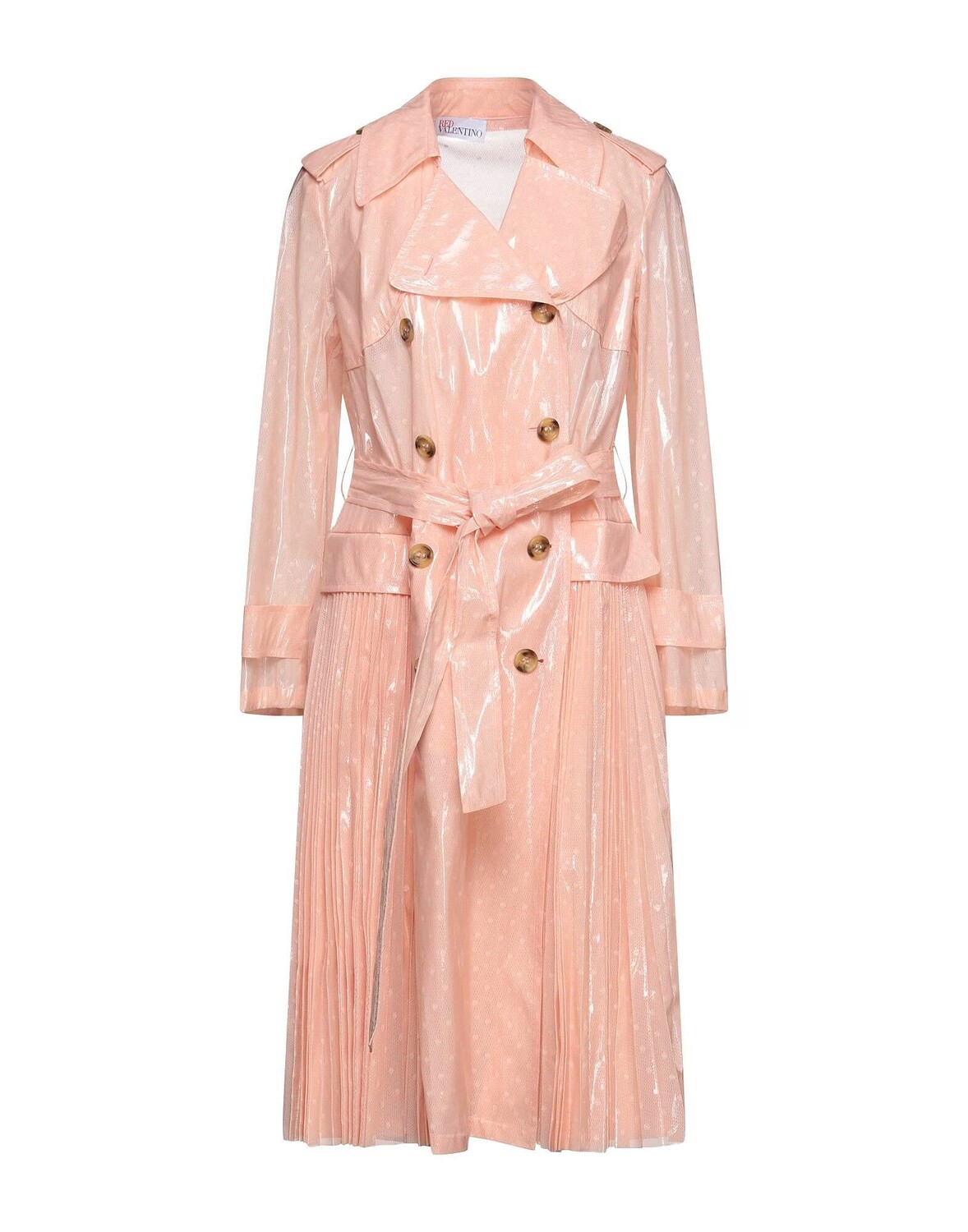 

Тренч Valentino, розовый