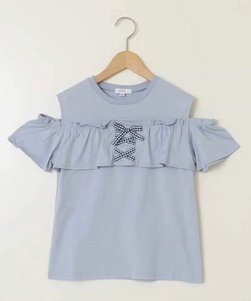 Детская футболка с фризурами a.v.v Лавандовая — фото 2