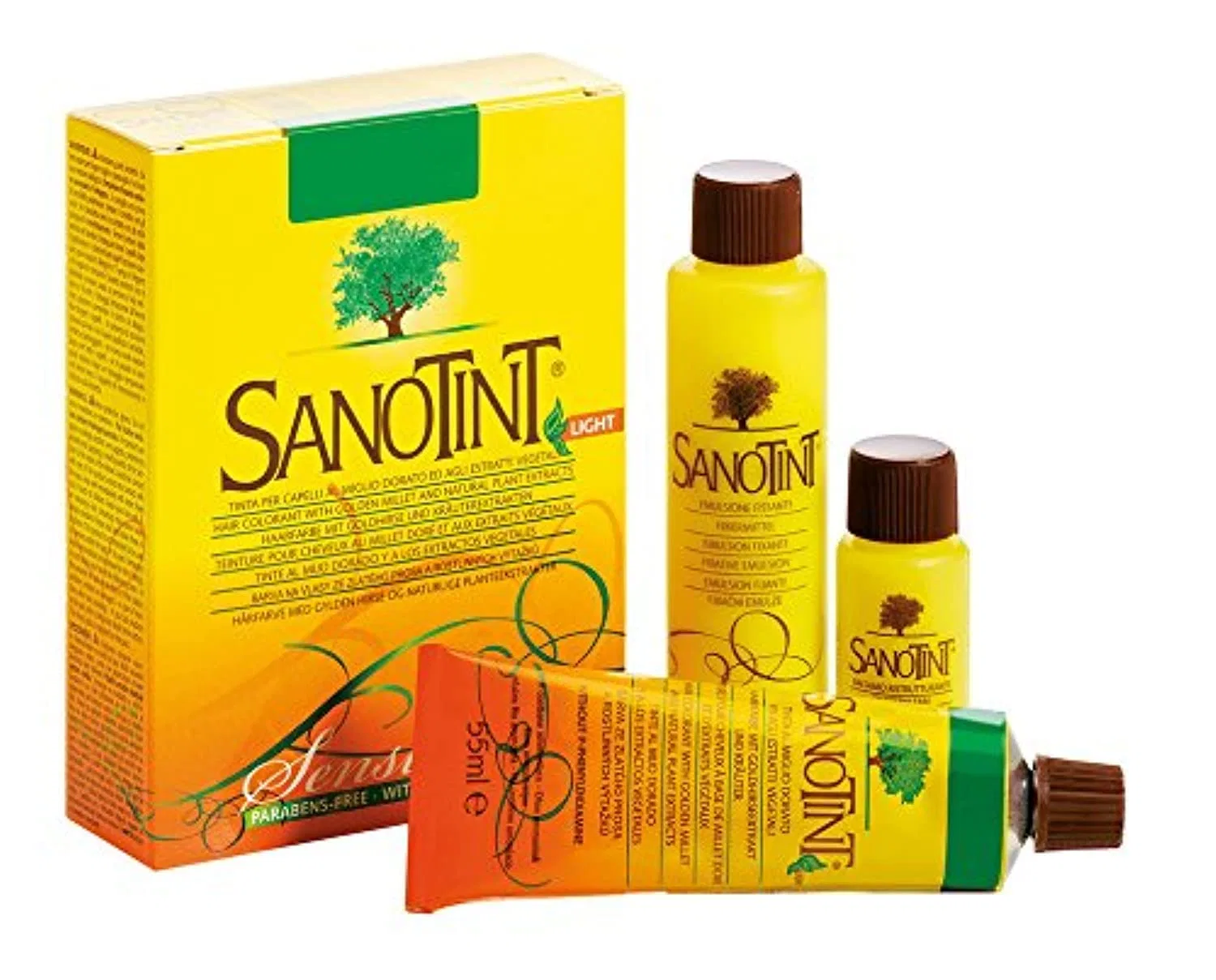 Краска для волос Sanotint Sensitive 73 Castano Naturale Sanotint