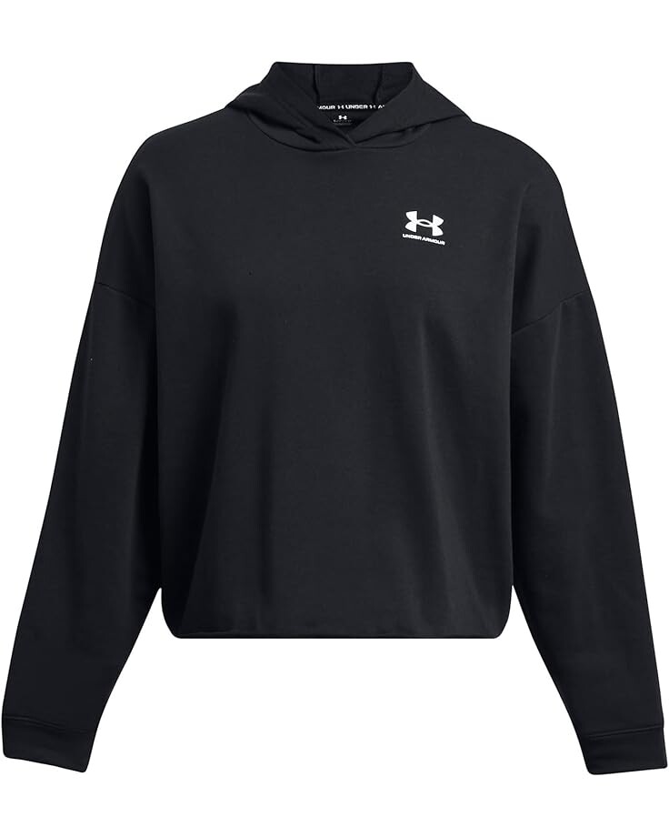 

Худи Under Armour Rival Terry Oversized, цвет Black/White