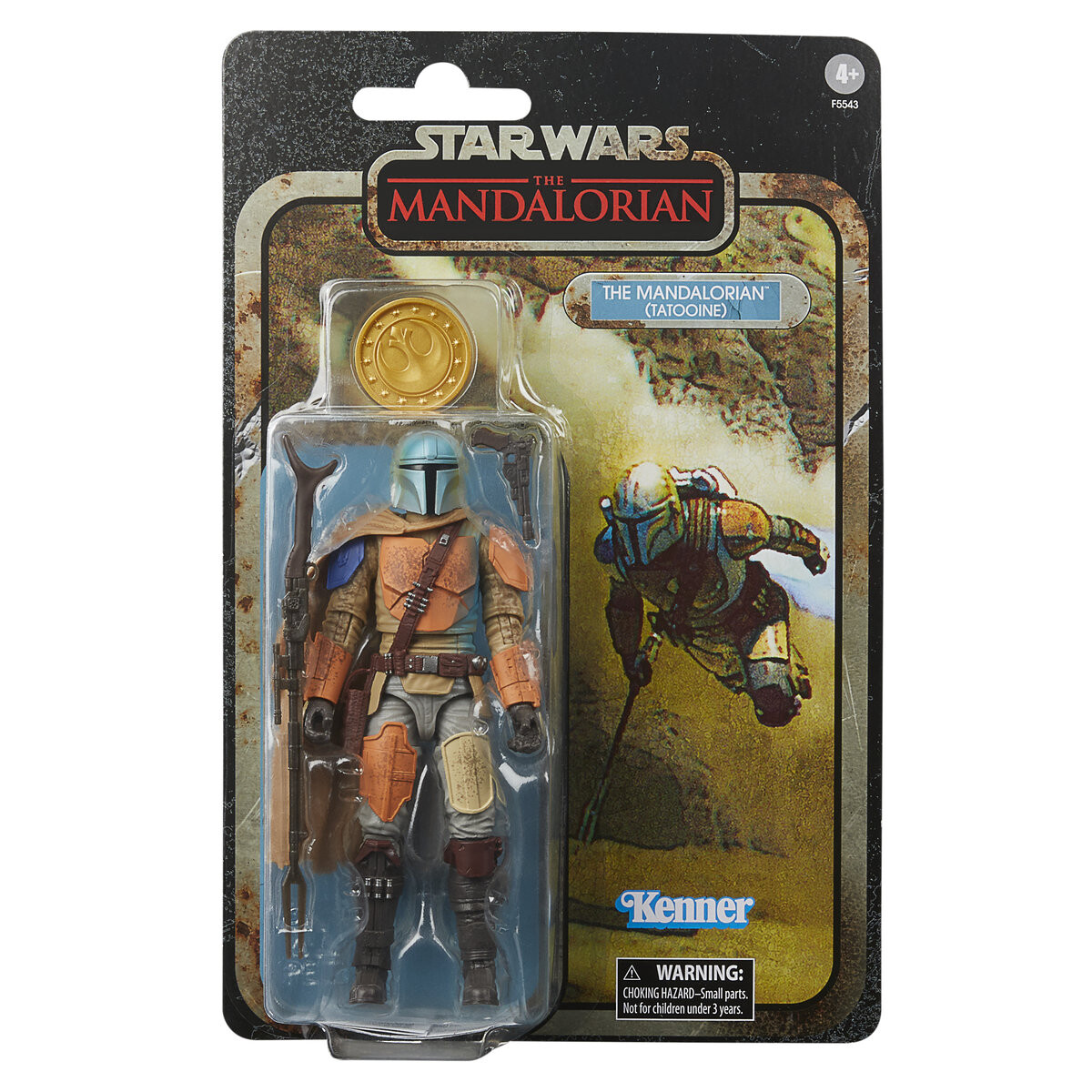 

Hasbro, Star Wars Black Series, Коллекционная фигурка, Мандалорец (Татуин), 15 см, F5543