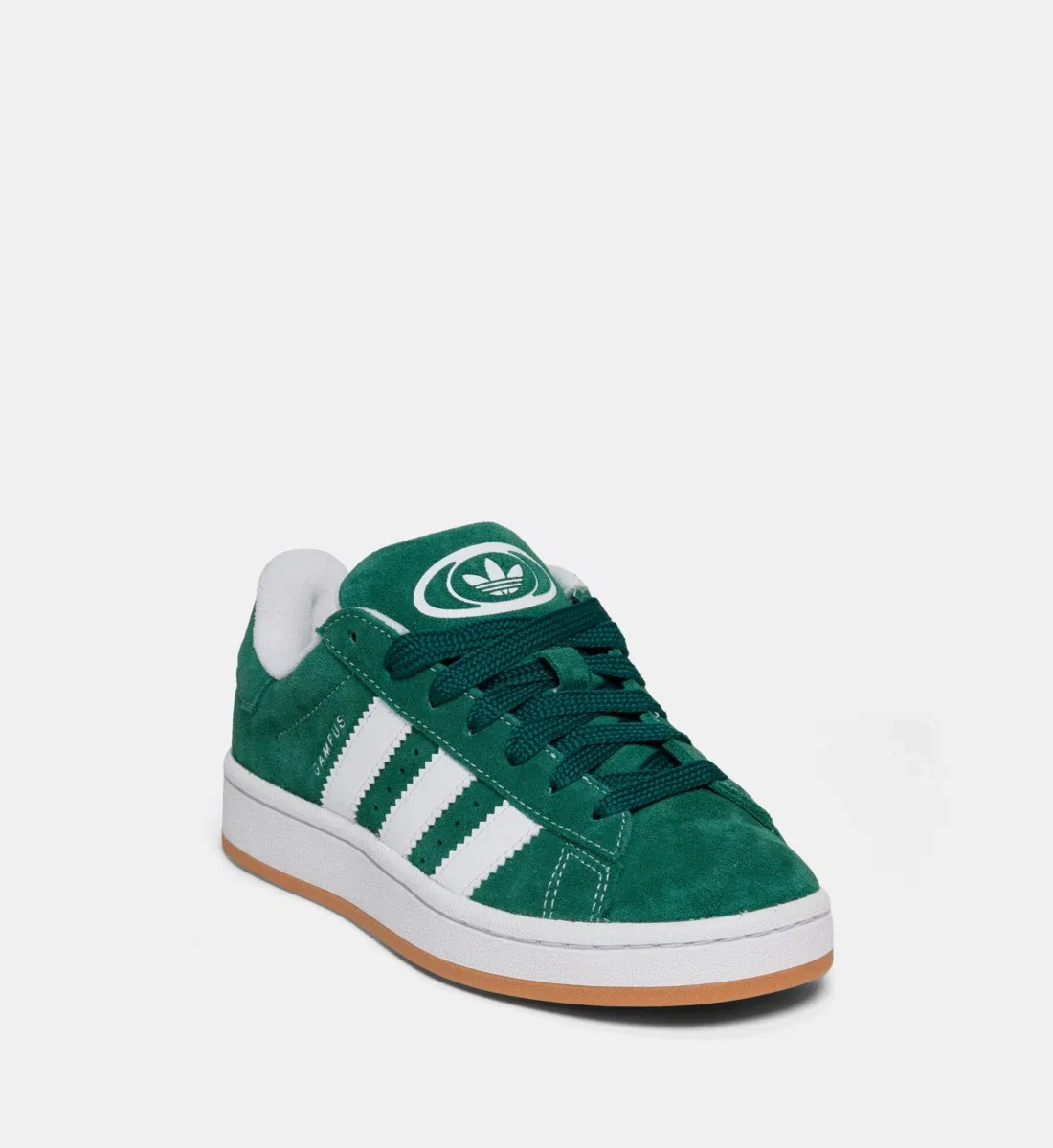 Кроссовки Campus 00s из замши и смешанных материалов adidas Originals, зеленый — фото 2