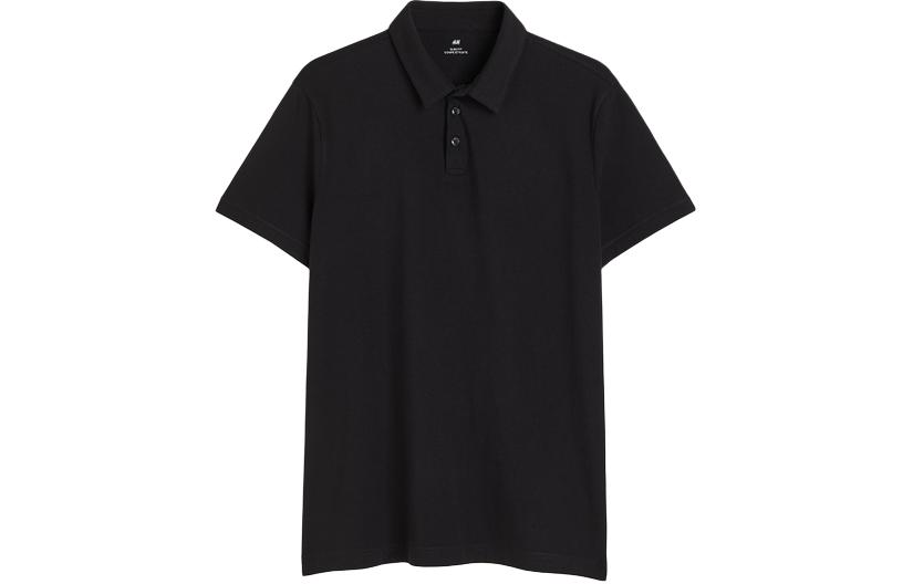 

Мужская поло H&M, черный