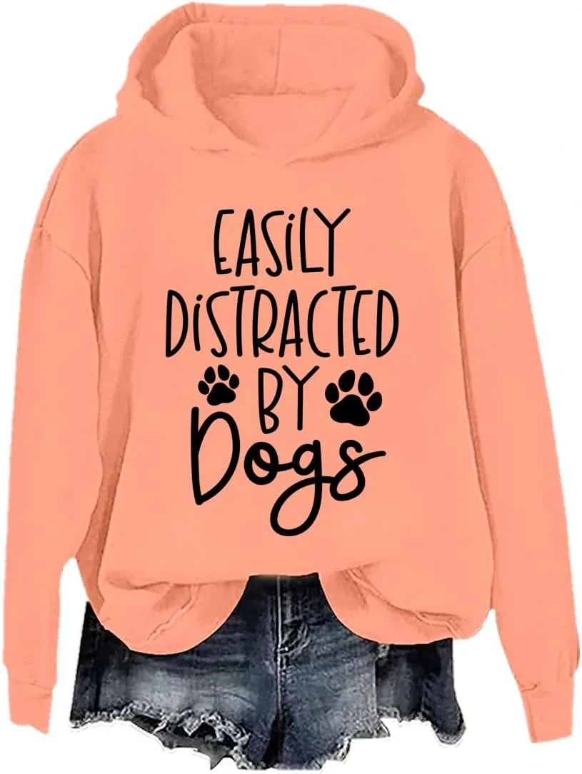Толстовка Easily Distracted by Dogs — фото 2
