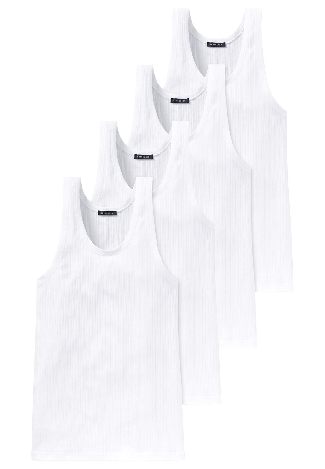 

Майка Schiesser/Tanktop Cotton Essentials Authentic, белый