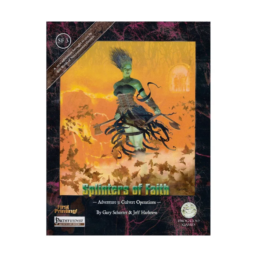 

Модуль Splinters of Faith #3 - Culvert Operations (Swords & Wizardry), Swords & Wizardry (Frog God Games)