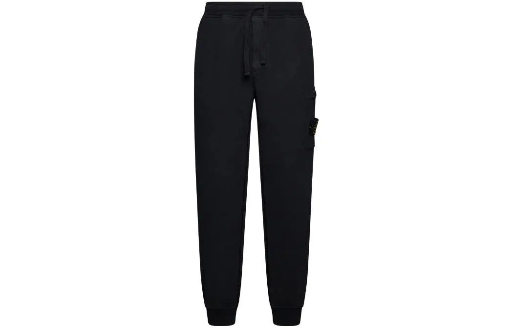 

Штаны спортивные мужские Stone Island Knitted с карманом, черный