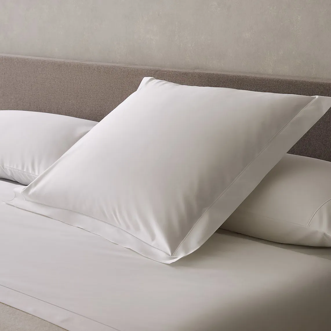 

В наборе 2 хлопковых чехла плотностью 1000 нитей Tiara Bassols, белый