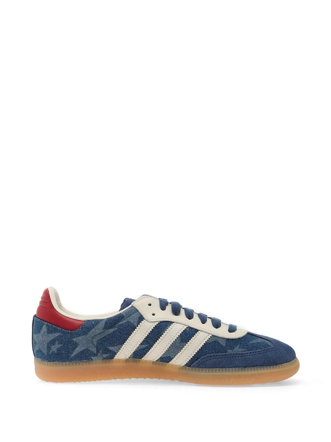 Кроссовки Samba с принтом adidas, синий
