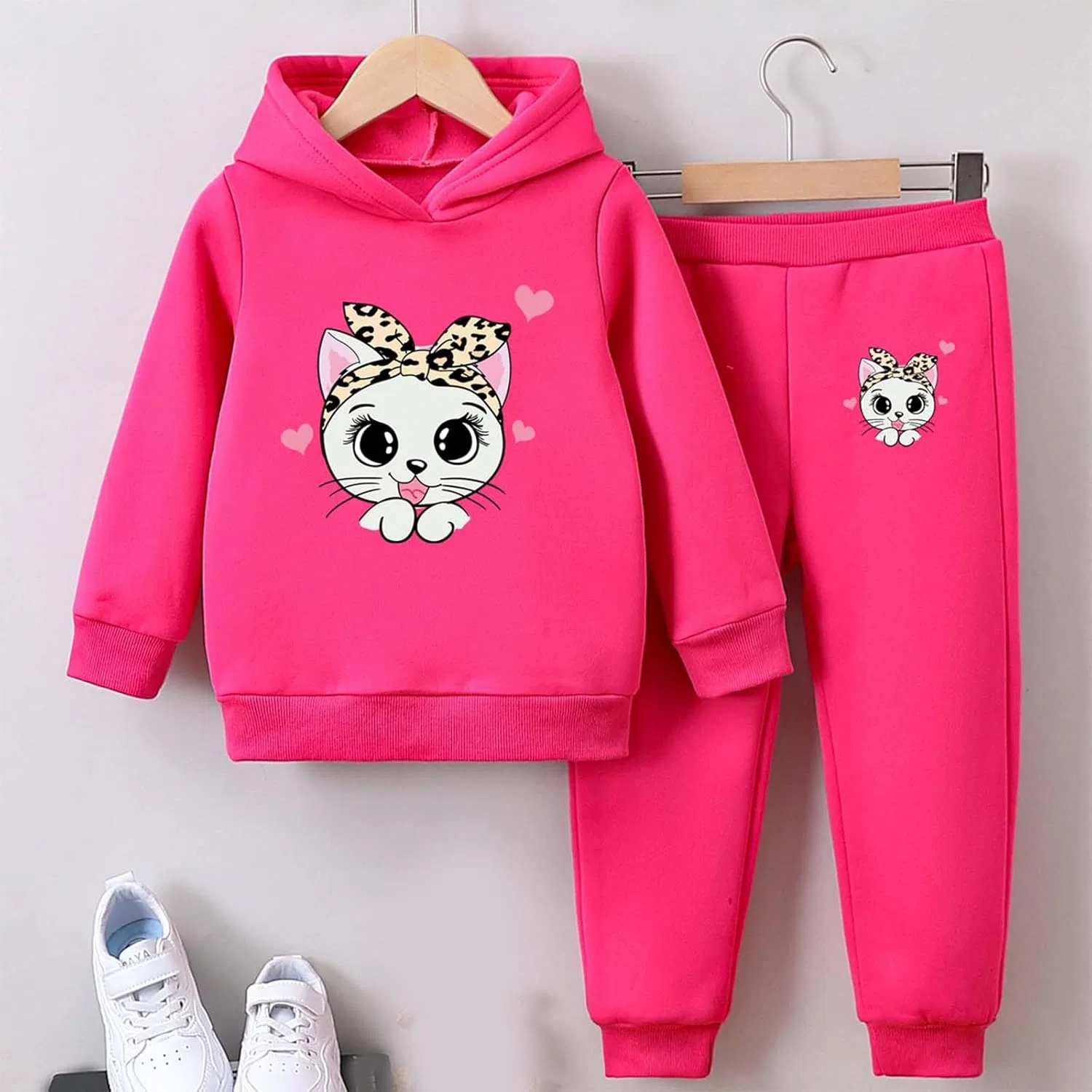 Спортивный костюм для девочек, Hot Pink — фото 3
