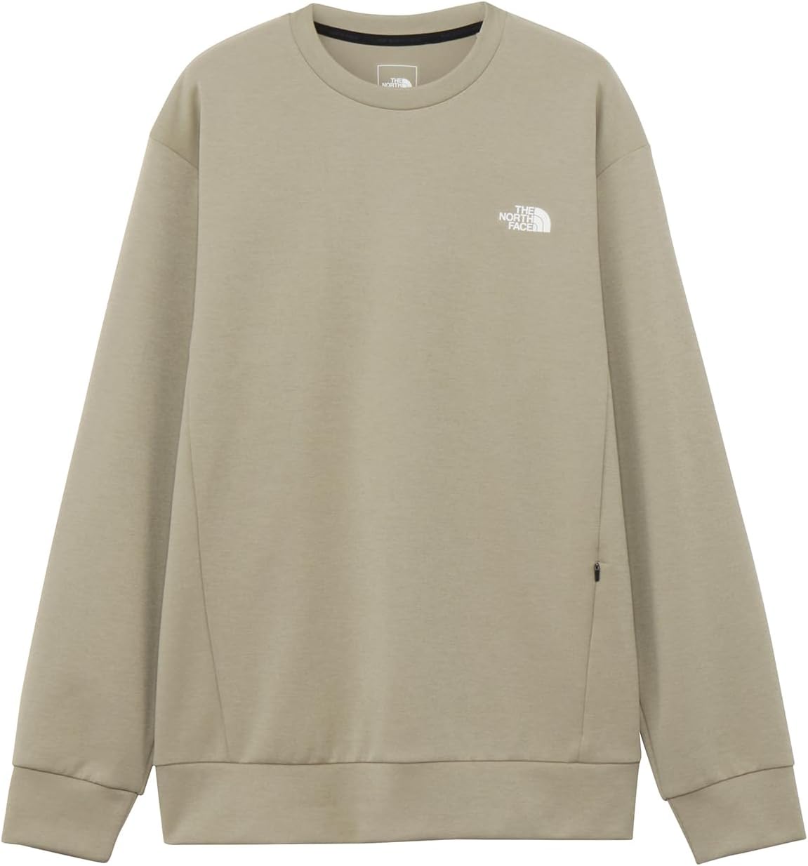 

Толстовка The North Face унисекс для взрослых Motion Crew, глинисто-серый