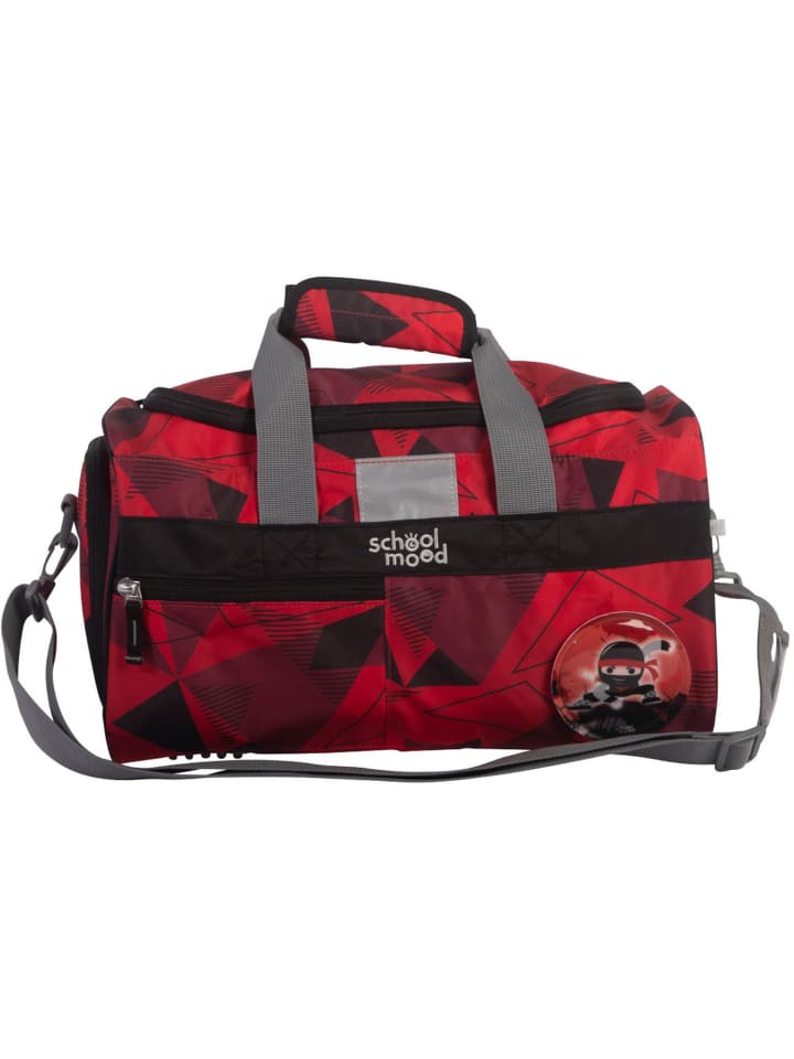 

SCHOOL-MOOD Спортивная сумка Kai Ninja красно-черного цвета