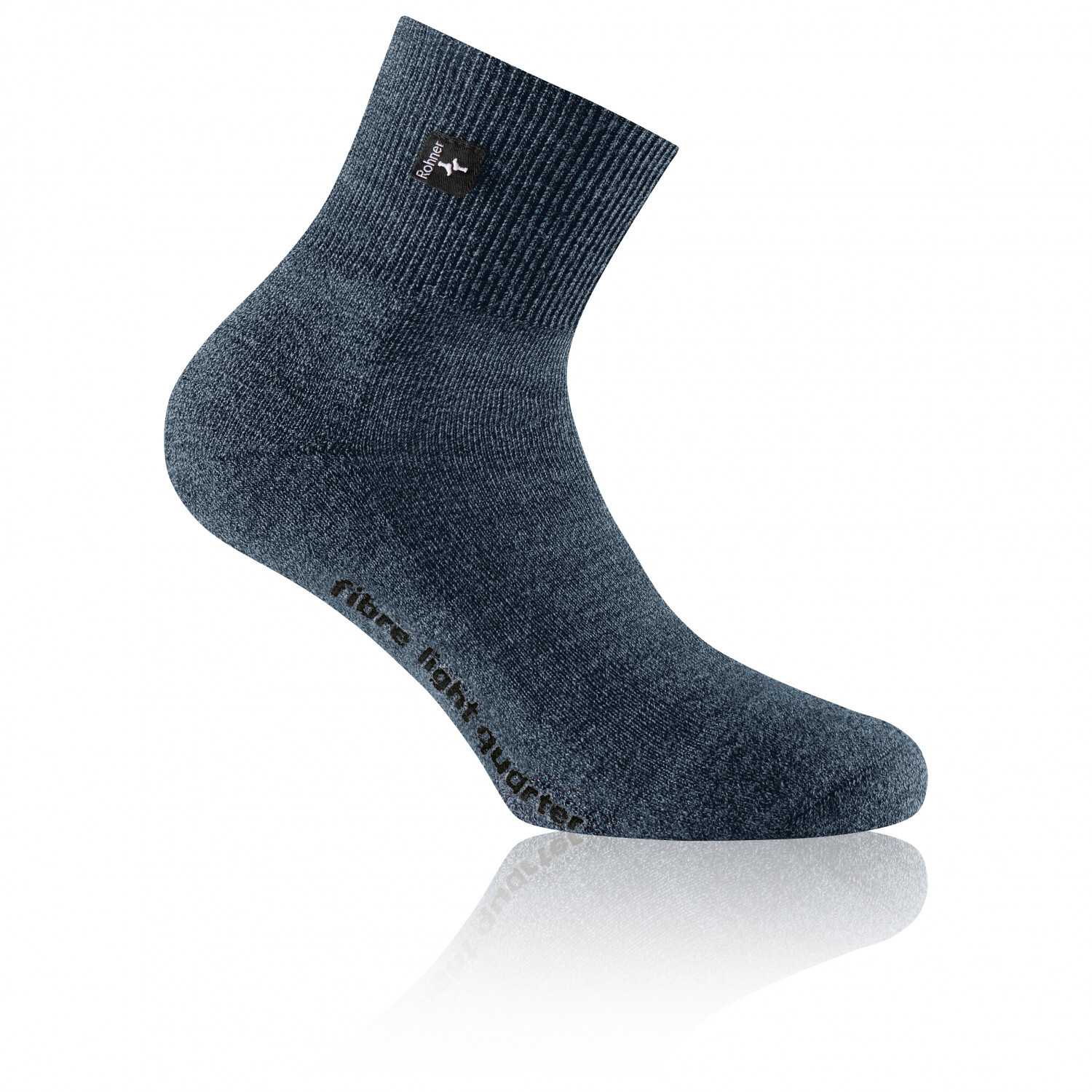 

Многофункциональные носки Rohner Fibre Light Quarter, цвет Blue Denim