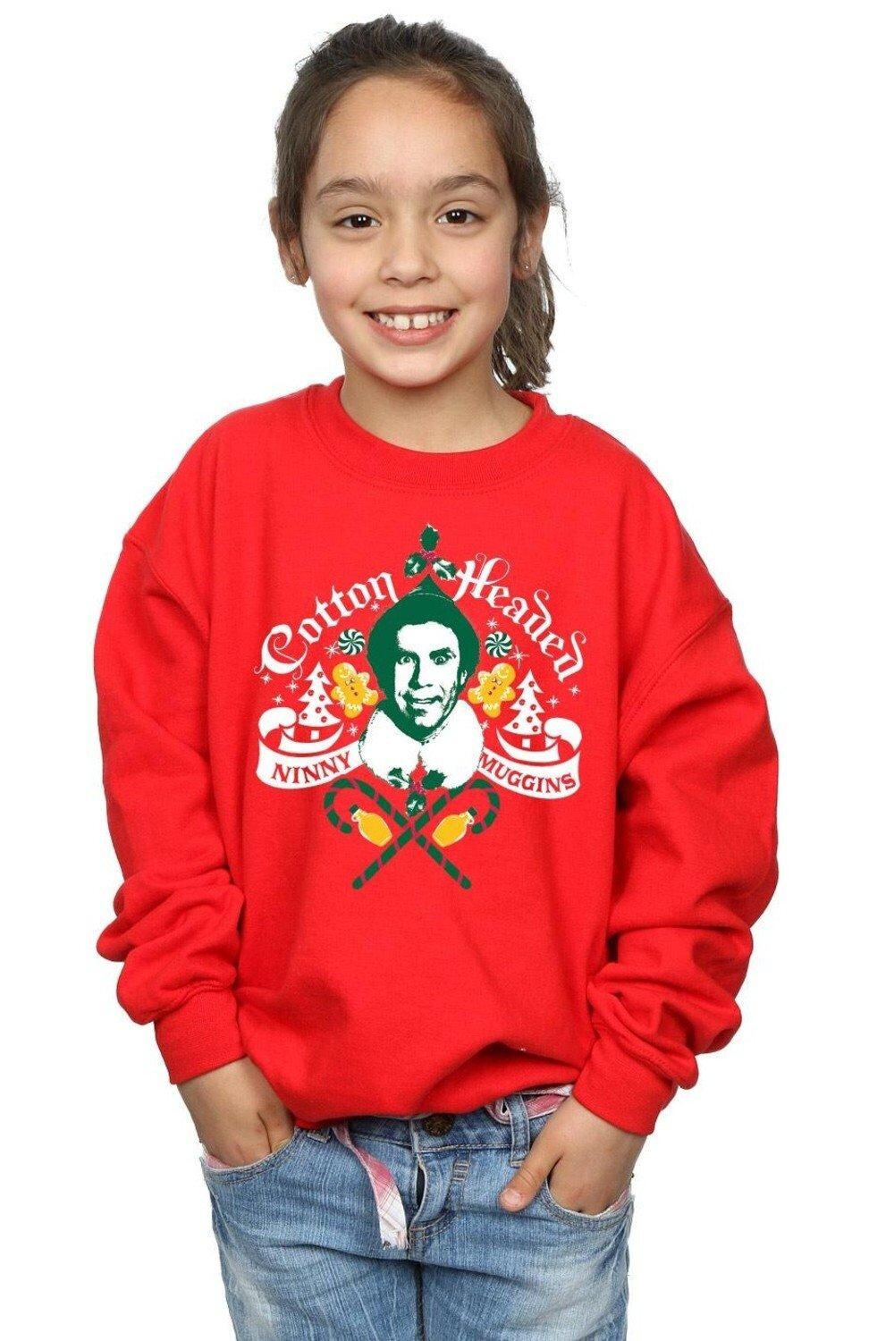 

Толстовка Headed Ninny Muggins Elf, красный