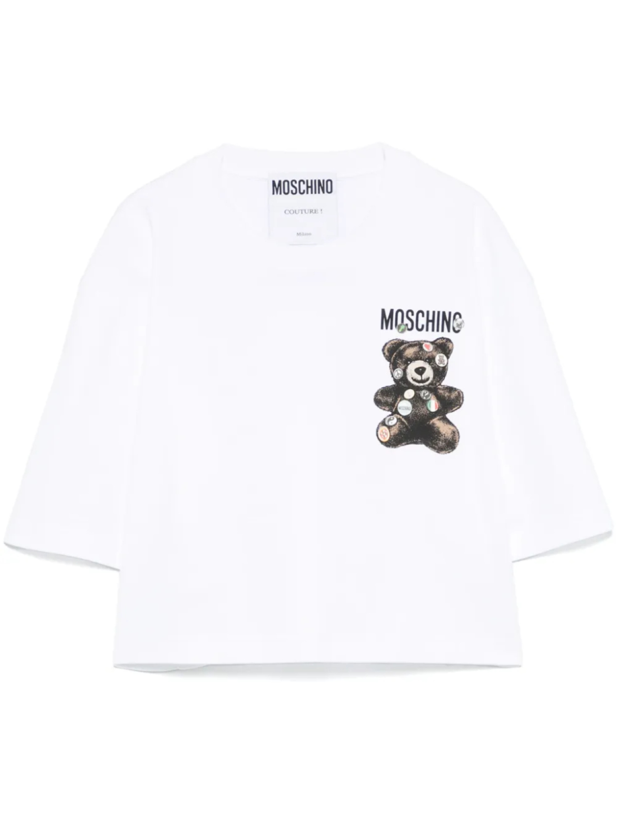 

Футболка Moschino Teddy Bear, белый