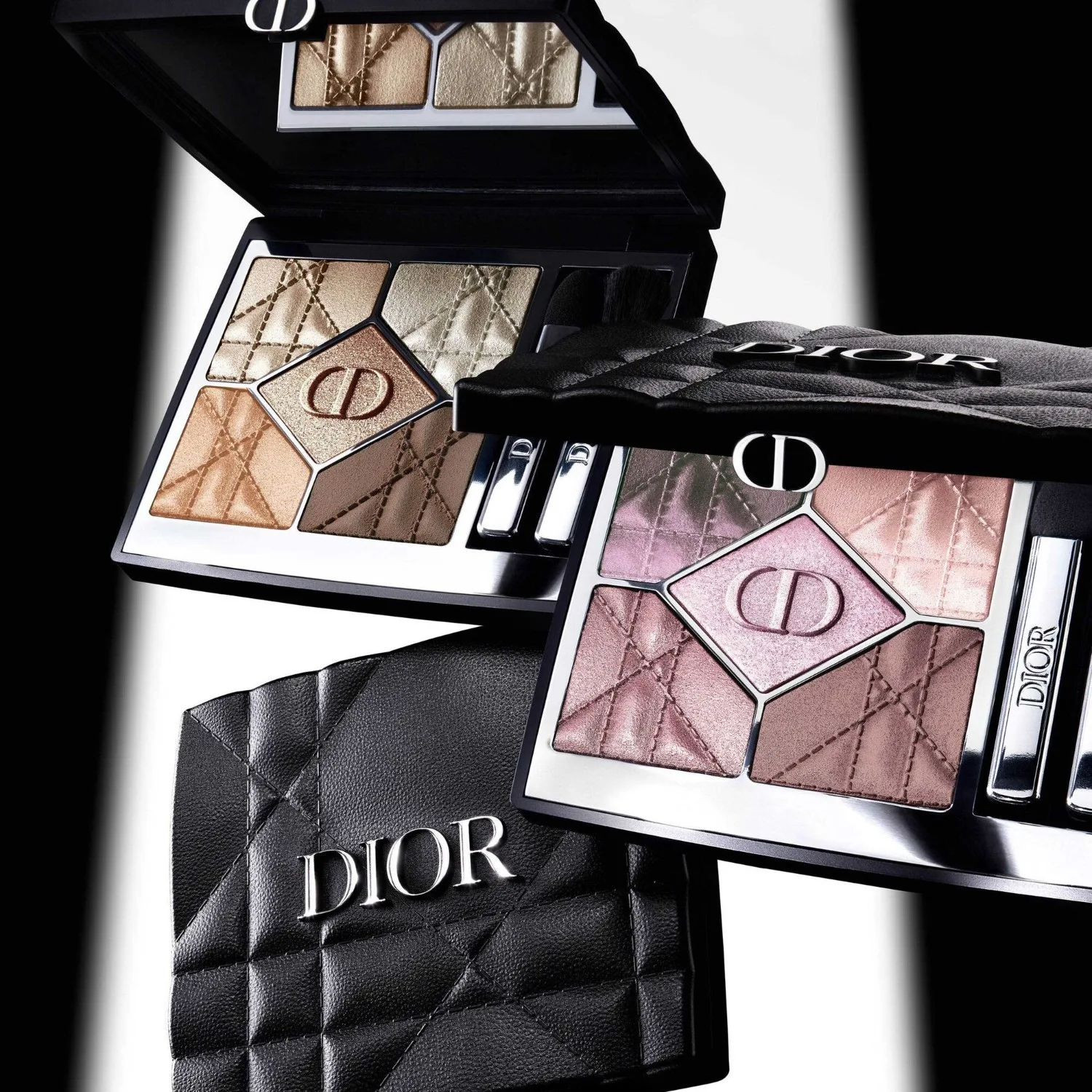 Палетка теней для век Diorshow 5 Colours - Лимитированная серия - 5 оттенков Dior, 563 - brown brocart, 7 гр — фото 3