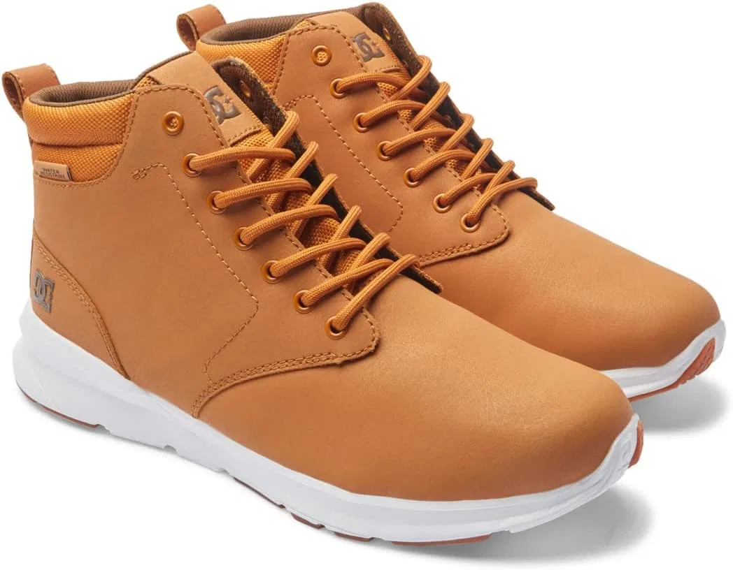 Мужские водостойкие кожаные кроссовки DC Shoes Mason 2 ADYS700216, Wheat Turkish Coffee