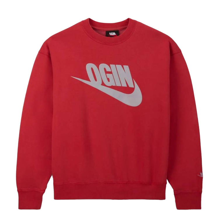 Флисовая толстовка X Nigo NRG эксклюзив для Азии Nike, красная — фото 2