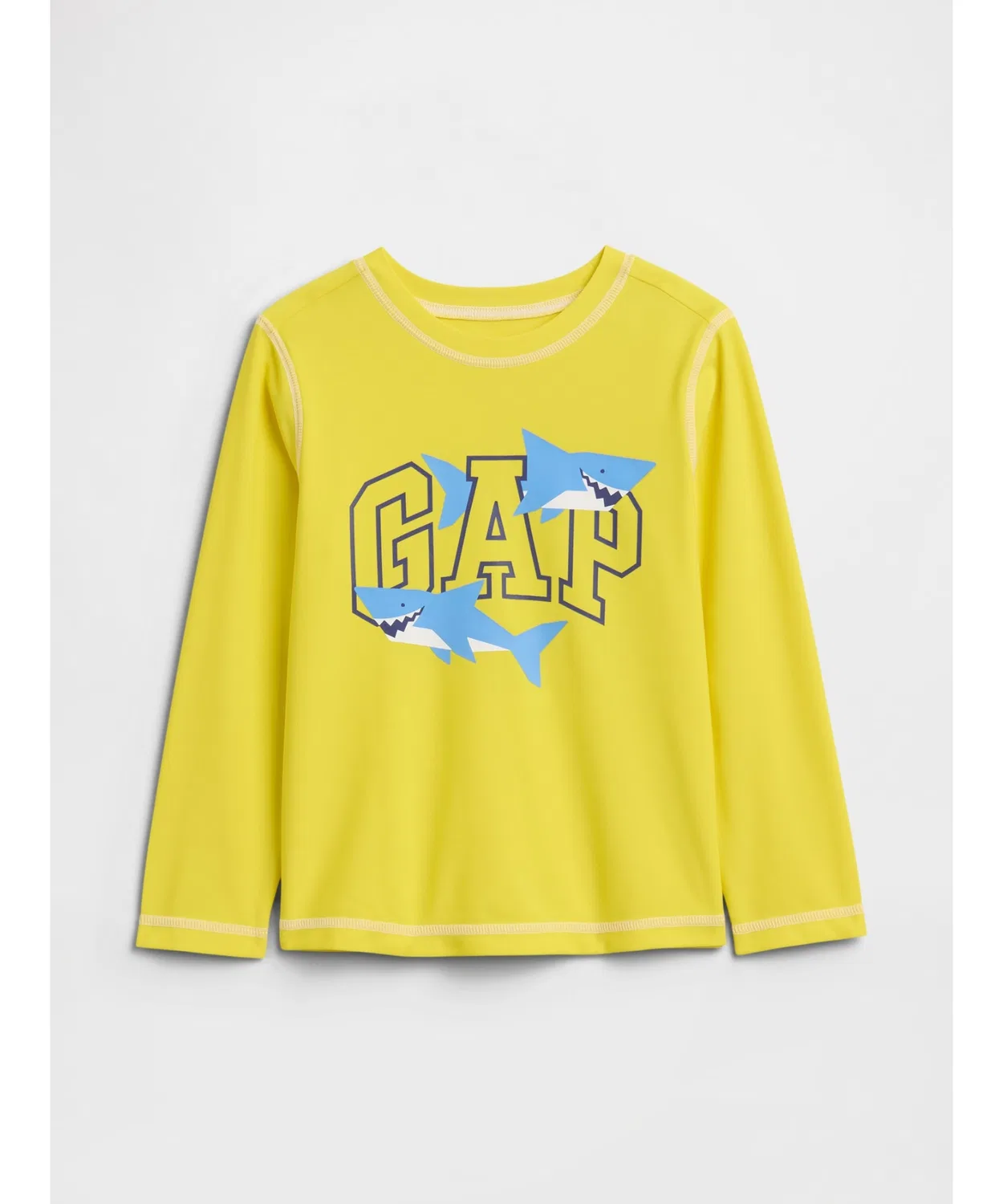 Рашгард babyGap с принтом, жёлтый