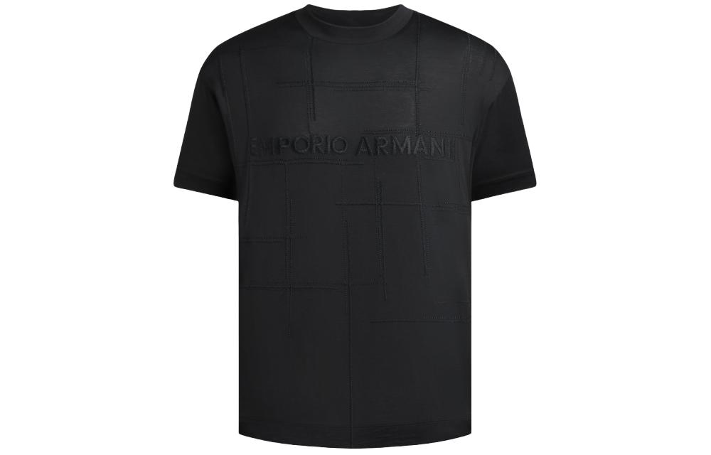 

Футболка мужская черная EMPORIO ARMANI SS24