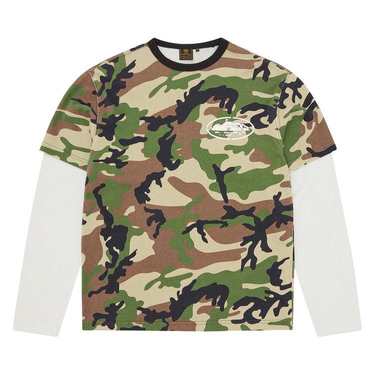 

Лонгслив Corteiz Island Hybrid Thermal Long-Sleeve 'Camo'