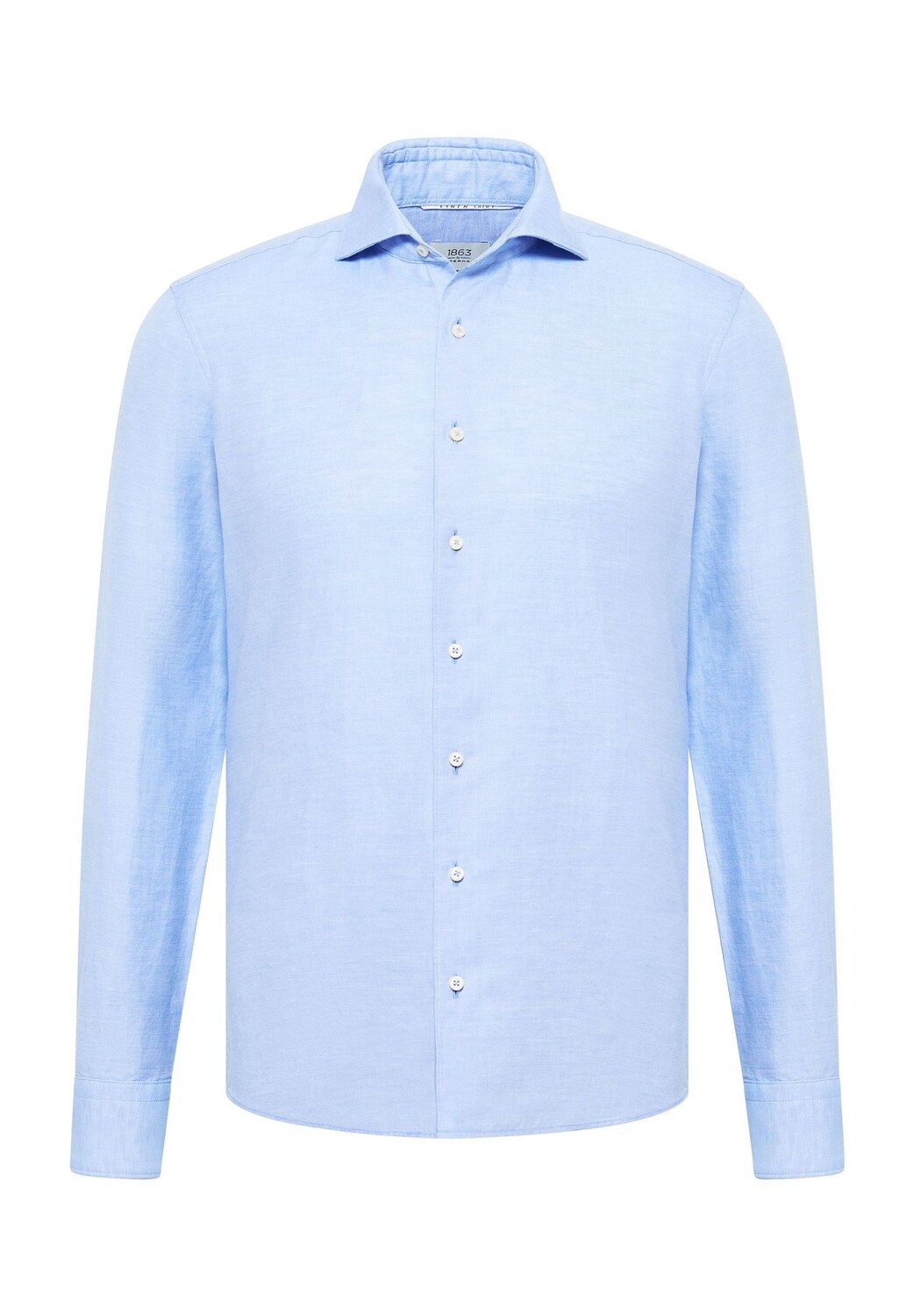 

Льняная рубашка SLIM FIT ETERNA, цвет Azurblau