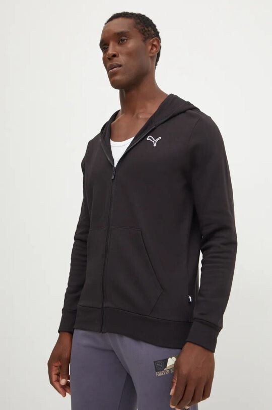 

Хлопковая толстовка Puma, черный
