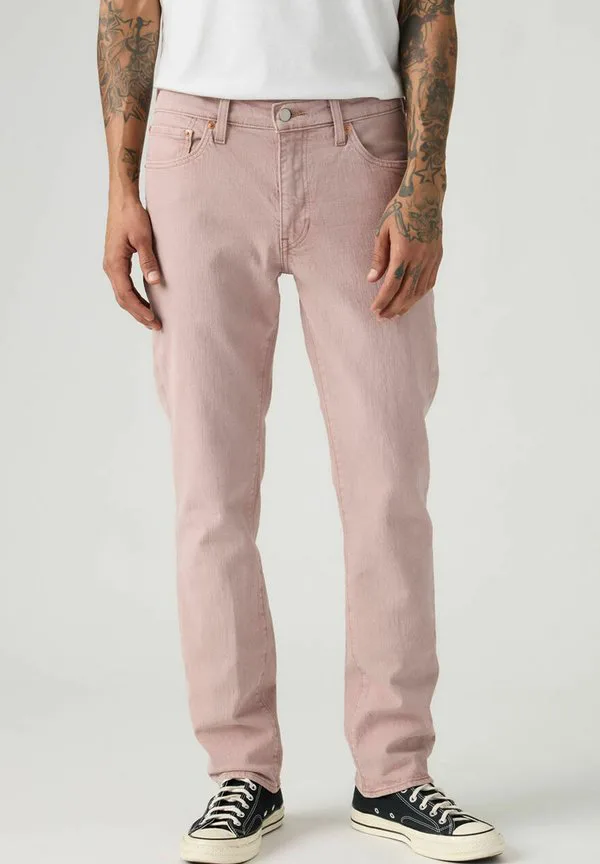 Узкие джинсы, цвет оленины, окрашены в розовый. Levi'S, Fawn Garment Dye - Pink -