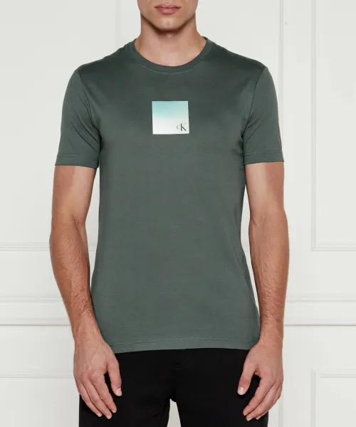 

Футболка Regular fit Calvin Klein Jeans, зеленый
