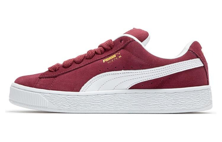 

Кеды PUMA Suede XL Series Skateboard Unisex Low-Top, бордовый/белый, Красный, Кеды PUMA Suede XL Series Skateboard Unisex Low-Top, бордовый/белый