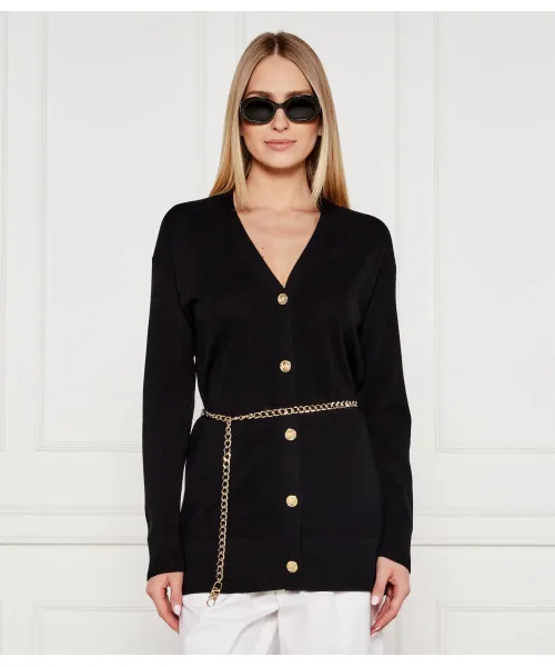 

Шерстяной кардиган Regular fit Michael Kors, черный