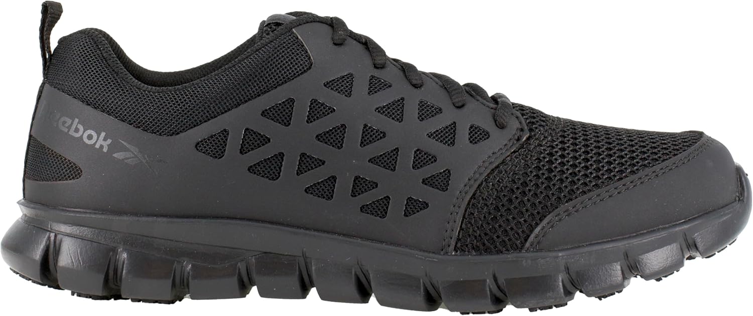 Мужские рабочие оксфорды Reebok Work Sublite Cushion Work Oxford, черный — фото 2