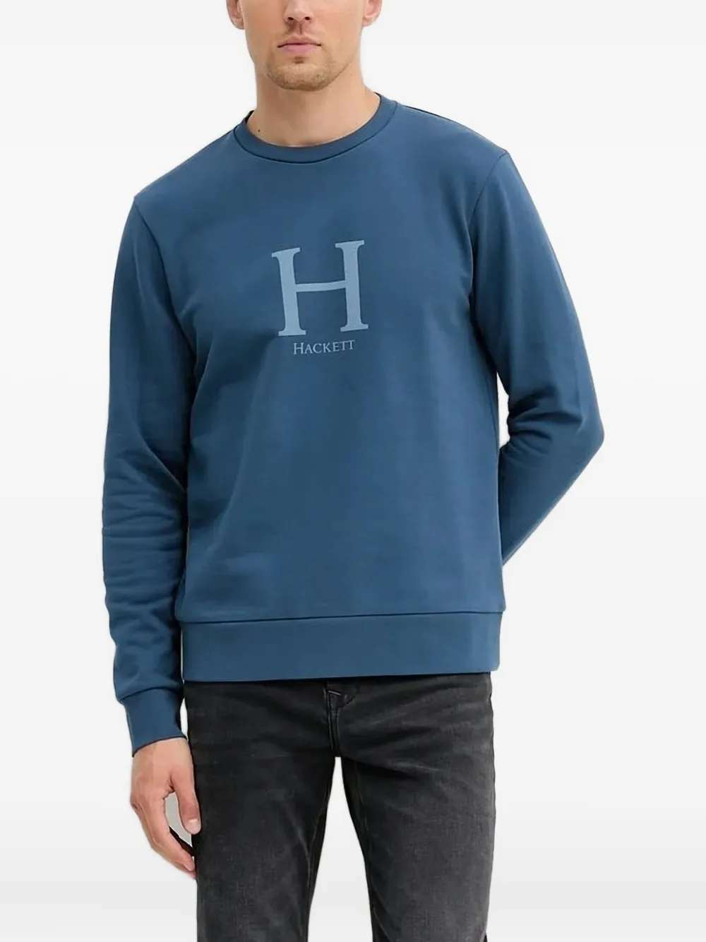 

Толстовка с логотипом Hackett, синий
