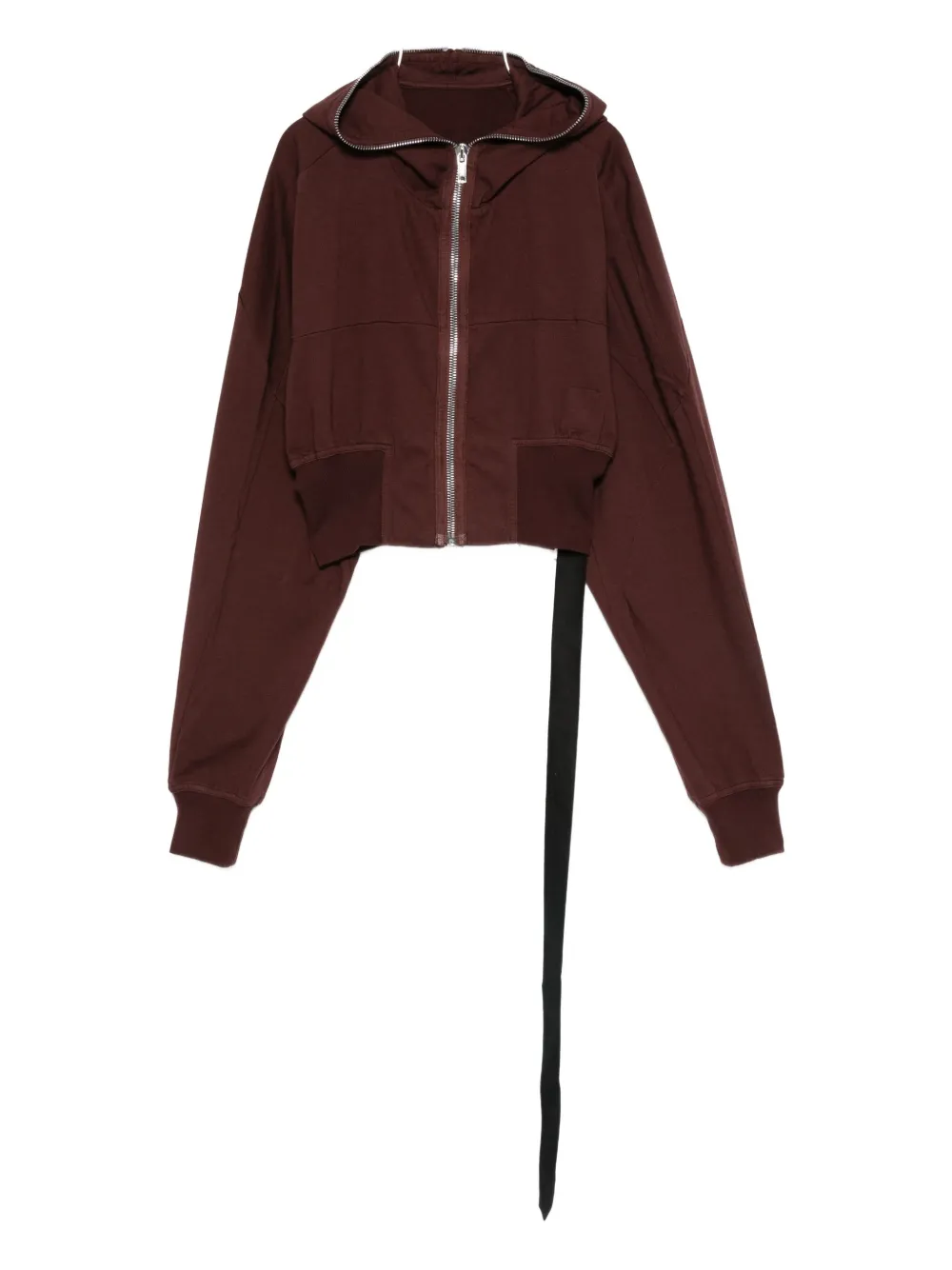 

Укороченное худи Rick Owens DRKSHDW, красный