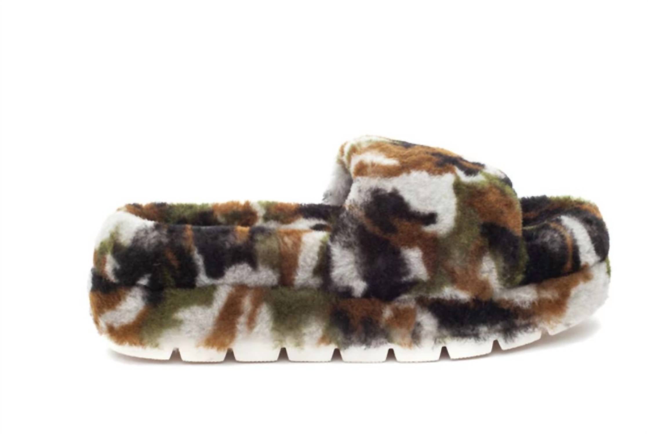 Лоферы женские J Slides, цвет camo