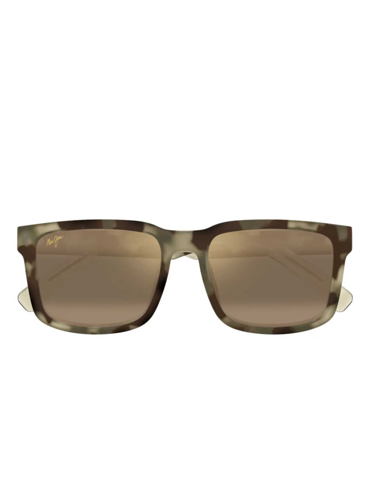 

Солнцезащитные очки Maui Jim в квадратной оправе, зеленый