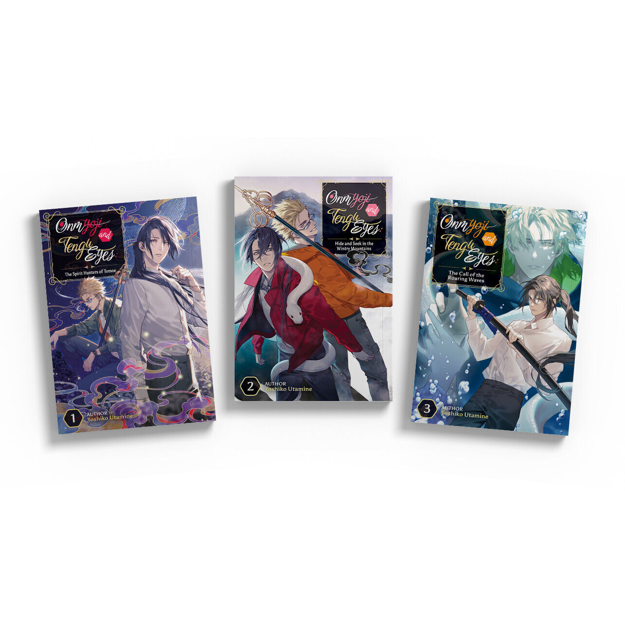 

Новелла Onmyoji and Tengu Eyes Novel (1-3) Bundle