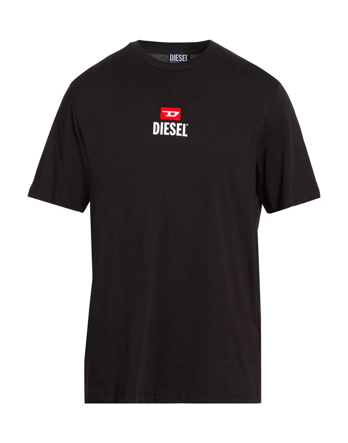Футболка хлопковая DIESEL черная