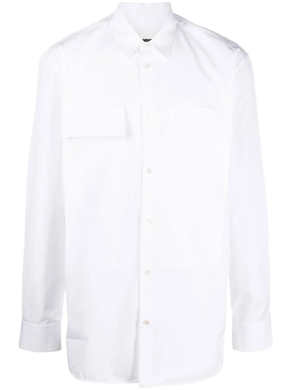 

Рубашка с длинными рукавами JIL SANDER, белый