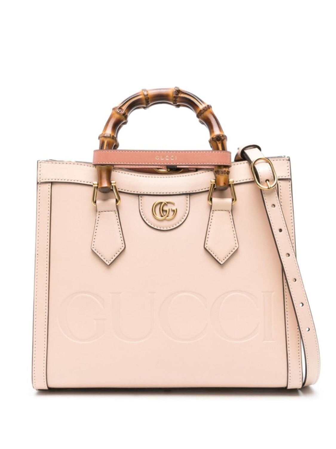 

Маленькая сумка-тоут Gucci Diana, нейтральный цвет