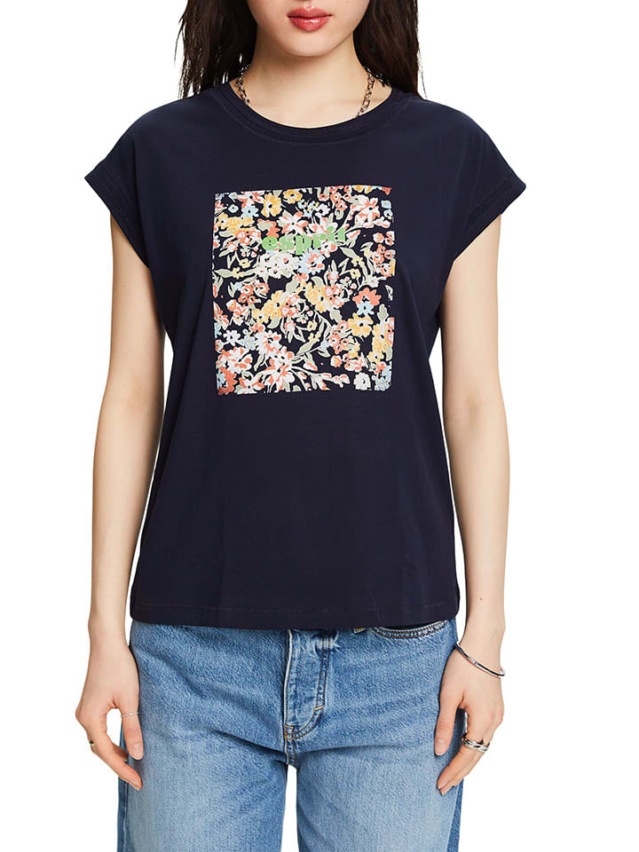 

Футболка ESPRIT Shirt, темно-синий