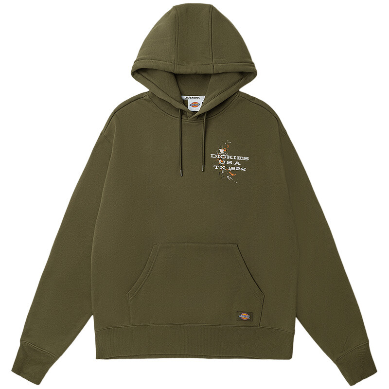 

Dickies Мужская толстовка, цвет Army Green
