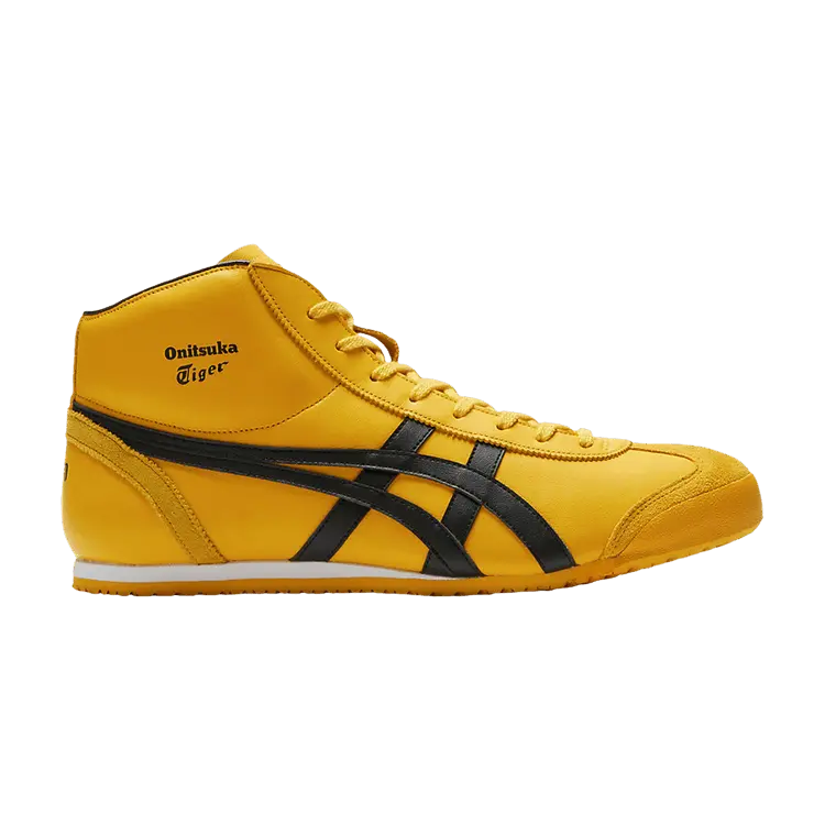 

Кроссовки Onitsuka Tiger Mexico Mid Runner Yellow Black, желтый