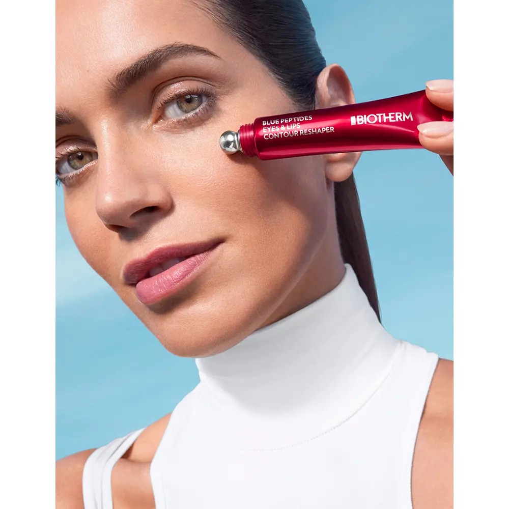 Бальзам для губ Blue peptides contorno de ojos y labios Biotherm, 15 мл. — фото 2