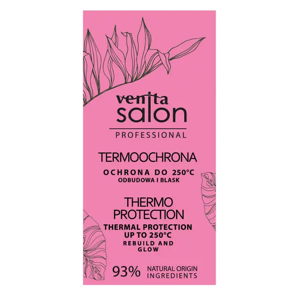 Термозащитный спрей для укладки волос, 200 мл Venita Salon — фото 2