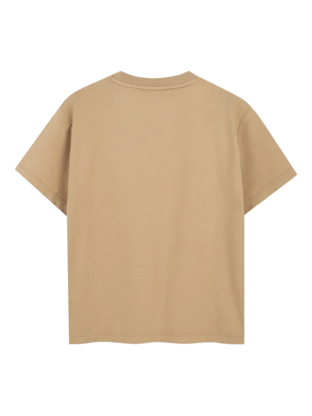 Футболка с графичным принтом Boss Kidswear, бежевый — фото 2